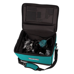Tupia Eletronica 6Mm Industrial 710W Com Adaptador Coletor Bolsa Acessórios RT0700CX2 110V Makita