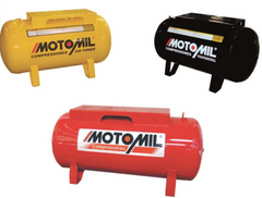 Kit Mrm-100 - Vaso De Pressão 100L 140Psi Amarelo Motomil