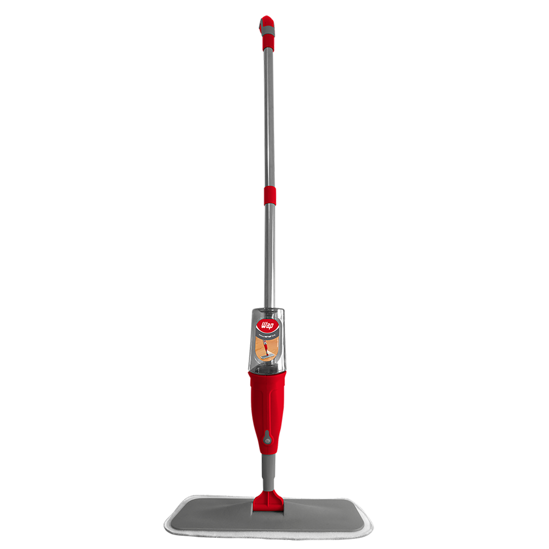 Vassoura WAP MOP Spray Praticidade na Faxina com Reservatório e Pano de Microfibra