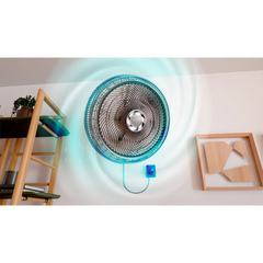 Ventilador 57CM de Parede Britânia BVT575 Maxx Force 220V Com 176W 6 Pás e 3 Velocidades