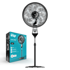 Ventilador de Coluna WAP FLOW TURBO 180W 50cm 8 Pás 3 Velocidades Potente e Econômico 220V