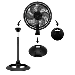 Ventilador de Coluna Britânia BVT466 Maxx Force 127V Com 160W  6 Pás e 3 Velocidades