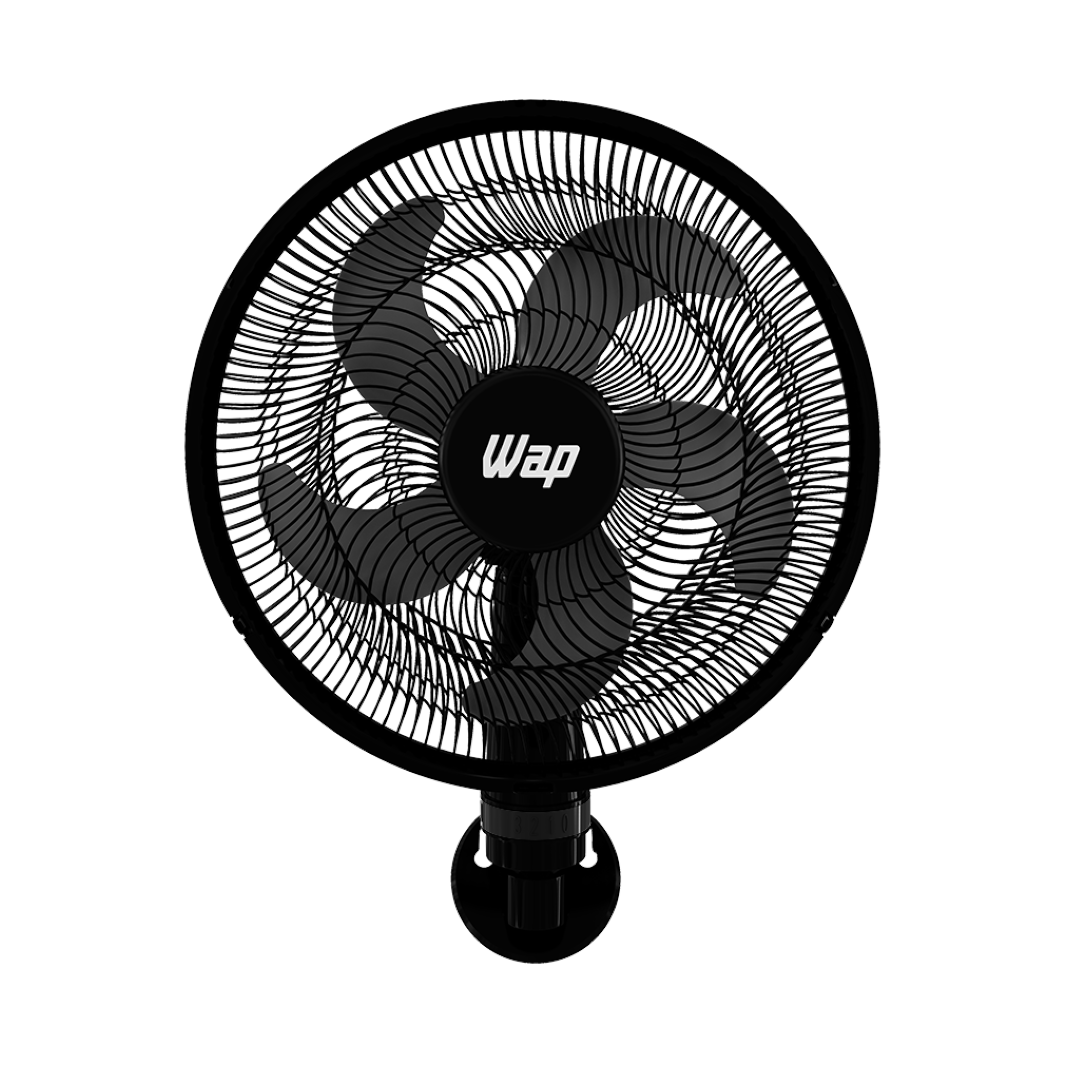 Ventilador de Parede WAP Rajada Turbo W130 para Grandes Ambientes 5 Pás 127V