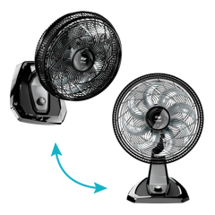 Ventilador 2 em 1 Mesa e Parede 180W 50 cm 8 Pás Potente Silencioso e Econômico com 3 Velocidades WAP FLOW TURBO 220V