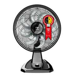 Ventilador 2 em 1 Mesa e Parede 180W 50 cm 8 Pás Potente Silencioso e Econômico com 3 Velocidades WAP FLOW TURBO 220V