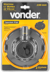Ventosa Simples 150 mm com Bomba de Vácuo Vonder