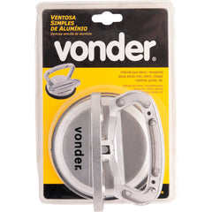 Ventosa simples alumínio capacidade 25kg Vonder