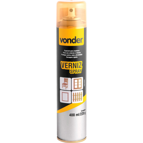 Verniz spray imbuia 400ml Vonder