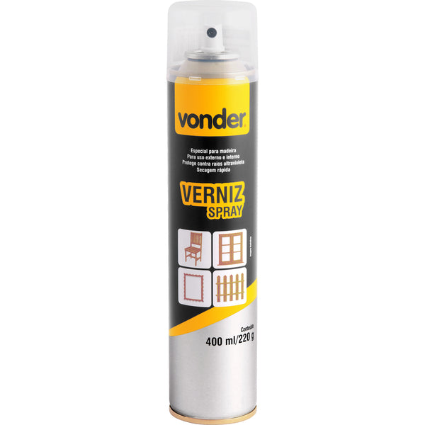 Verniz spray natural 400ml - Vonder