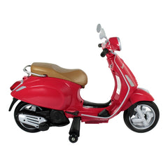Vespa Infantil Elétrica Primavera 12V Vermelha - Bel Brink