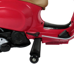 Vespa Infantil Elétrica Primavera 12V Vermelha - Bel Brink